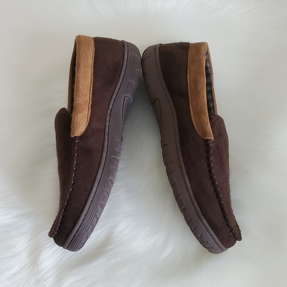 Stafford Other - STAFFORD MEN'S MEMORY FOAM SLIPPERS SIZE 11-12